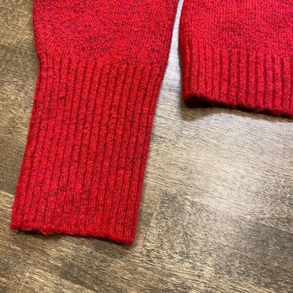 Wild Fable Red Crew Neck Sweater - Picture 2 of 8
